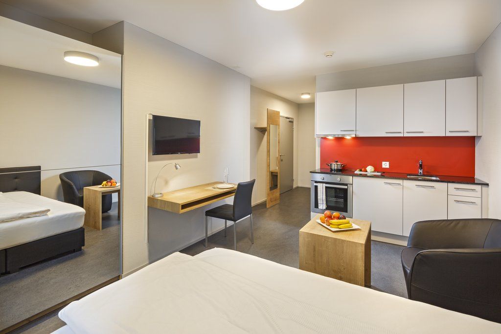 Aparthotel-Aarau-West Swiss Quality Oberentfelden Ngoại thất bức ảnh